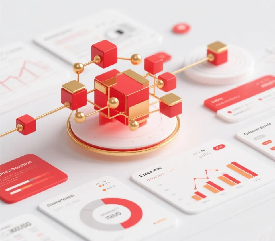 智能算法与走势分析示意图